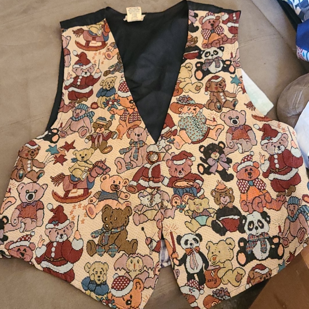 Teddy Bear Vest